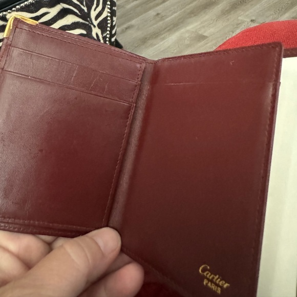 π₯π₯π₯ SOLD π₯π₯π₯π₯ Pre-Loved Vintage Must Be Cartier Wallet - Picture 8 of 9